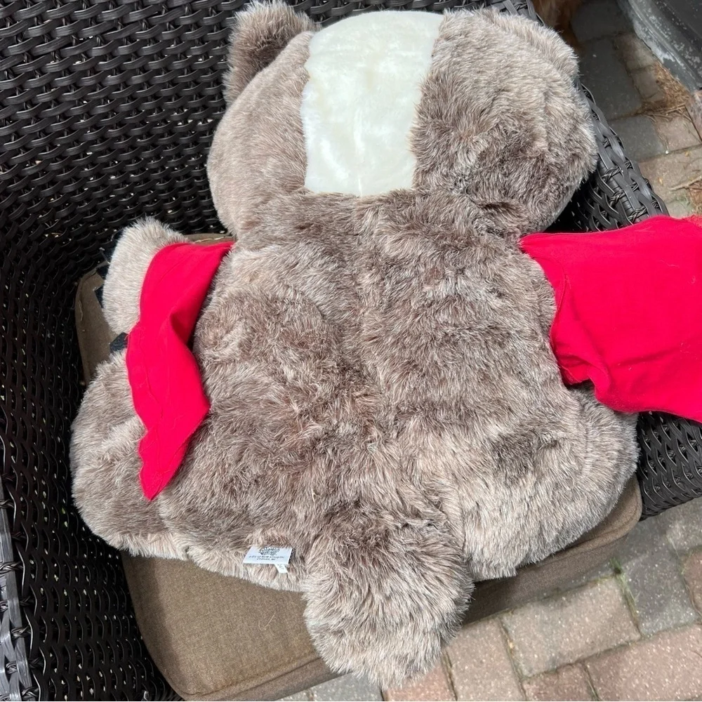 BUCKY BADGER Chelsea Teddy Bear LARGE Plush University of Wisconsin Stuffe 18x23